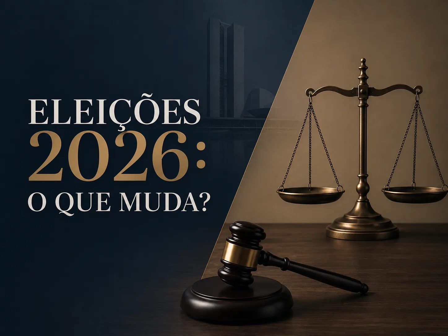 ELEIÇÕES 2026: O QUE MUDA?
